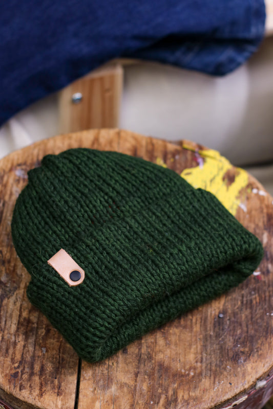 Knit Wool Watch Cap | ALGAE