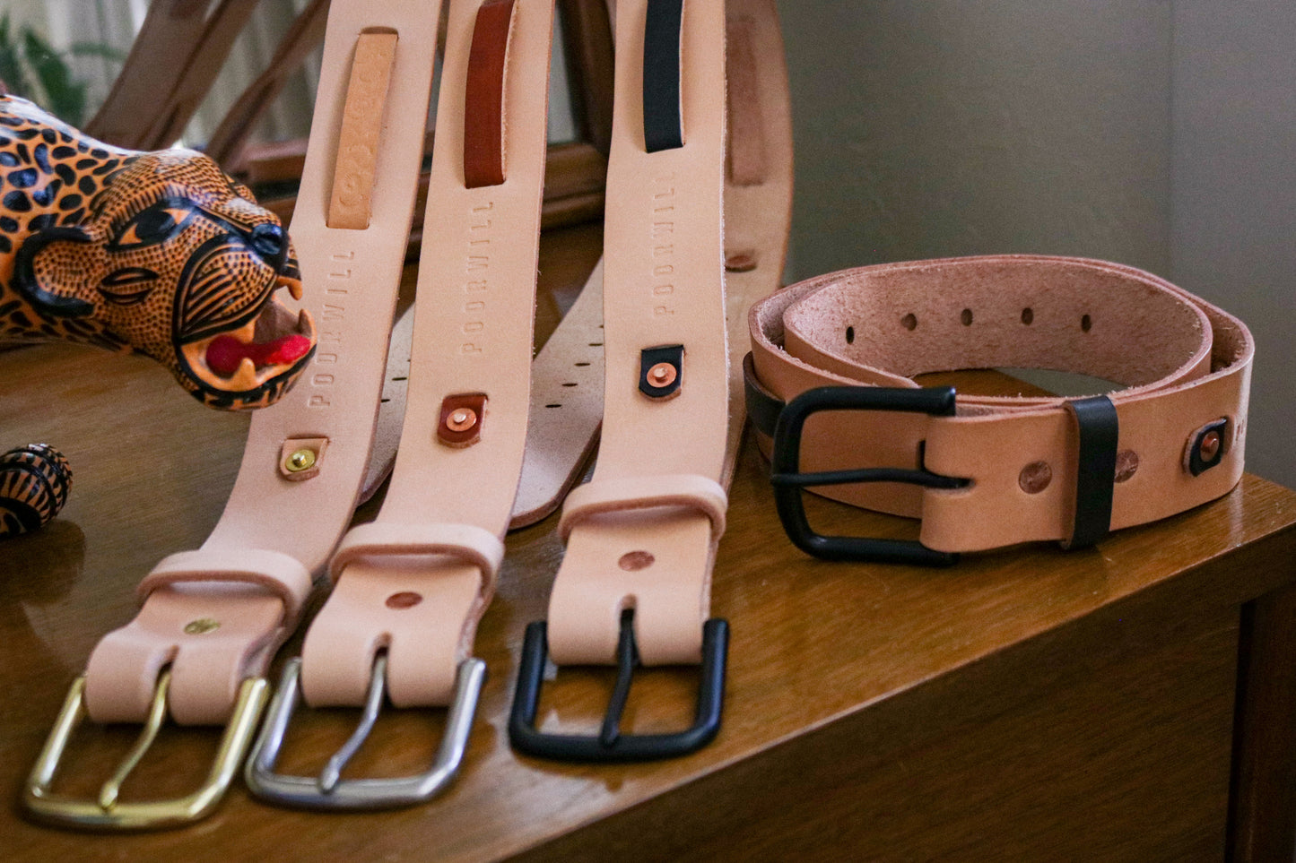 1.5" Leather Belt | LOOPTY LOOP
