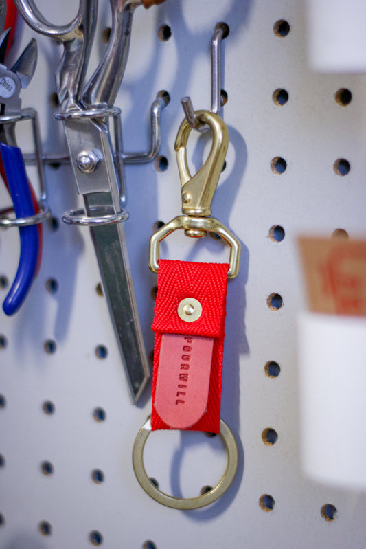 Webbed Key Fob | TOMATO + TOMATO