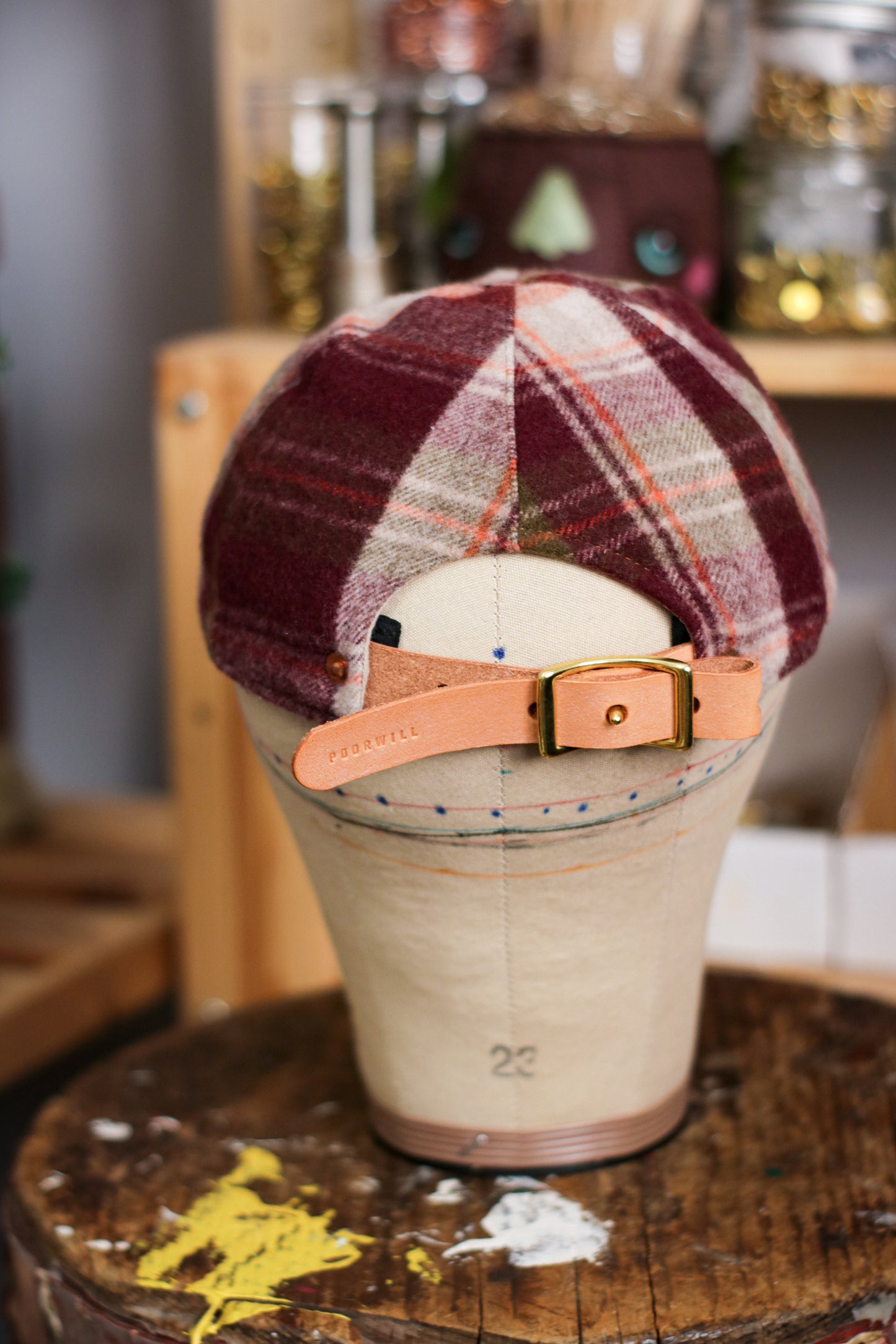 [MISFIT/SAMPLE] Pendleton Wool 6-Panel Hat | LOG CABIN