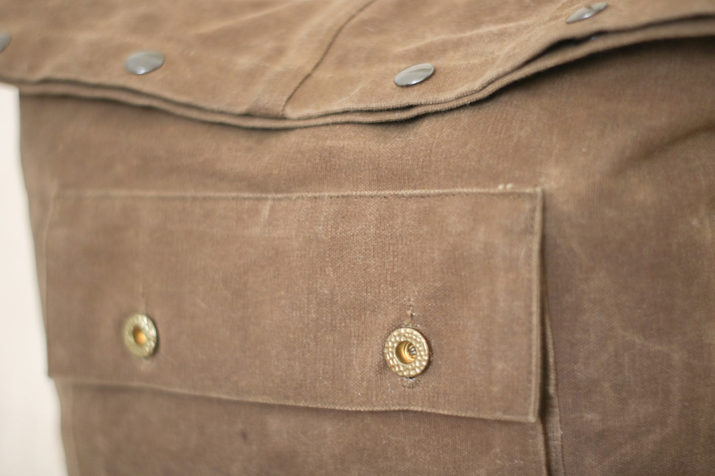 Canvas Fold-Over Backpack | WAXED U.S. Mt. VERNON