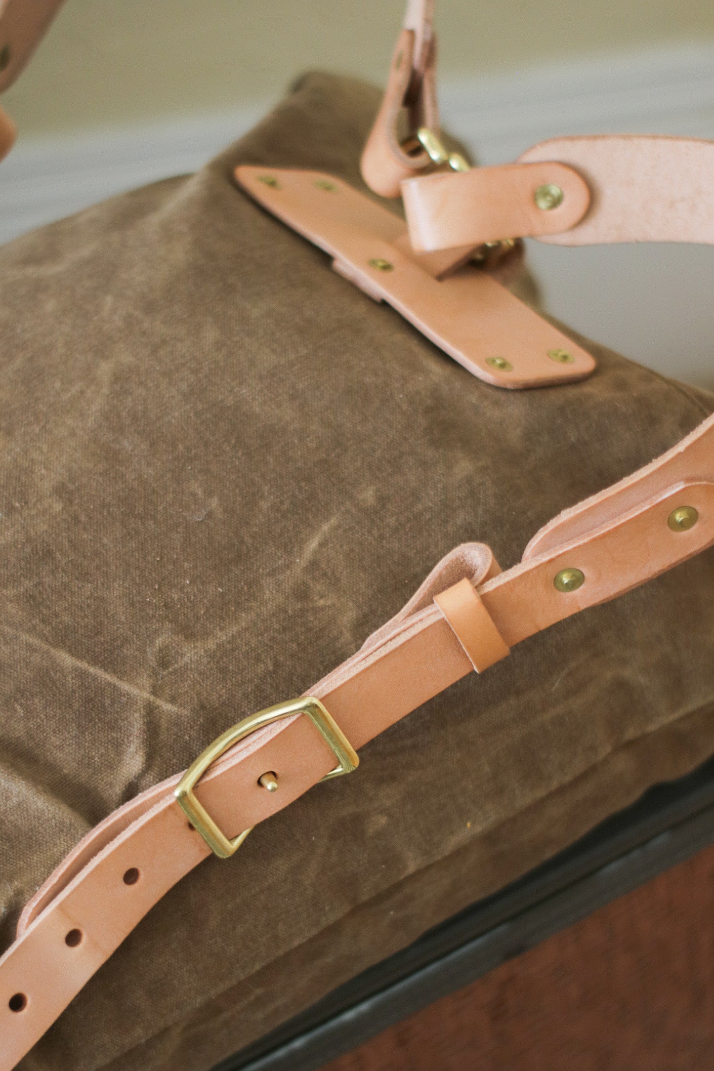 Canvas Fold-Over Backpack | WAXED U.S. Mt. VERNON
