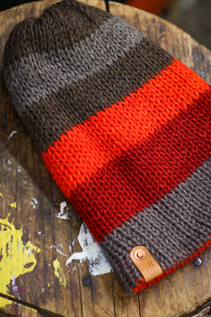 Knit Wool Watch Cap | LICORICE