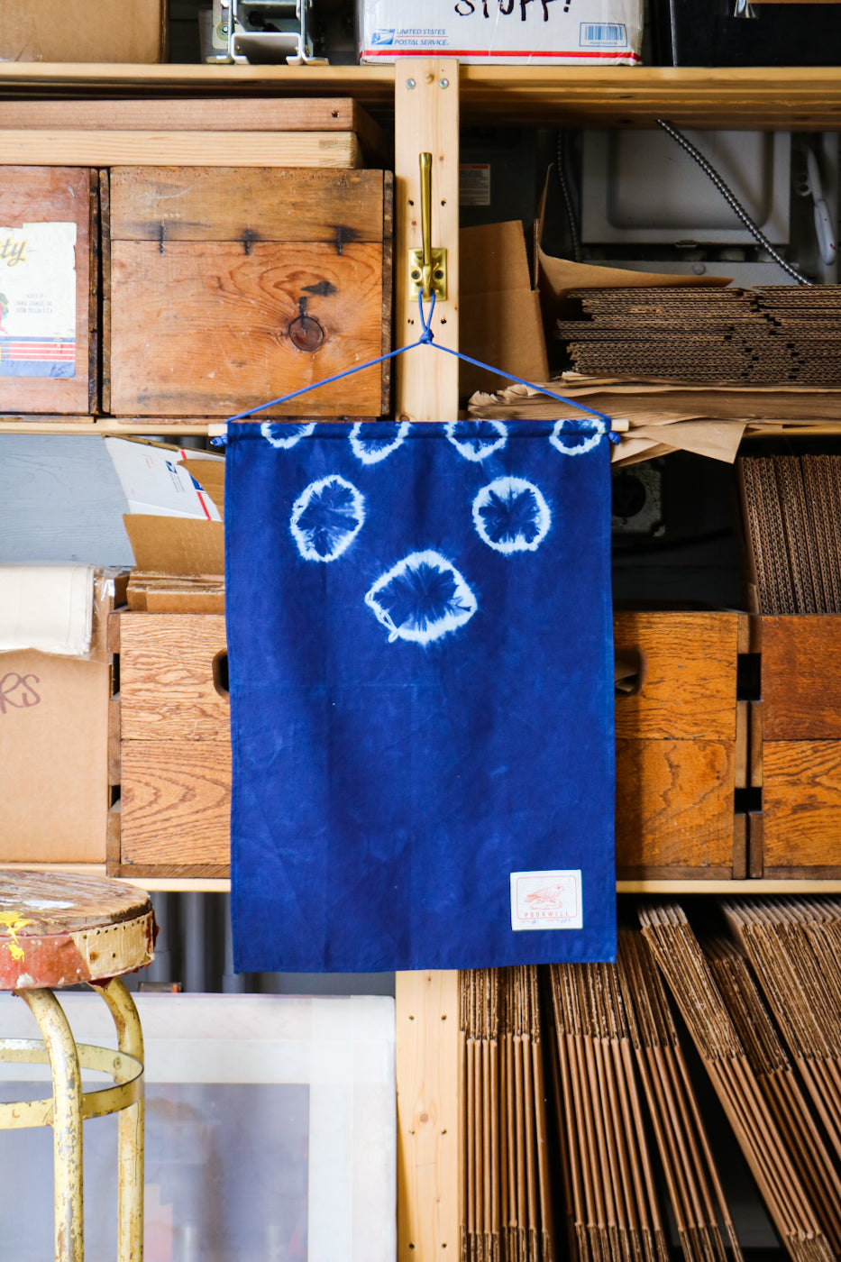 Indigo Wall Art | No.003 - KICK ROCKS