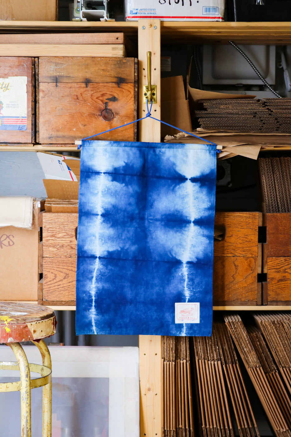 Indigo Wall Art | No.002 - HIT BY LIGHTNING 2X