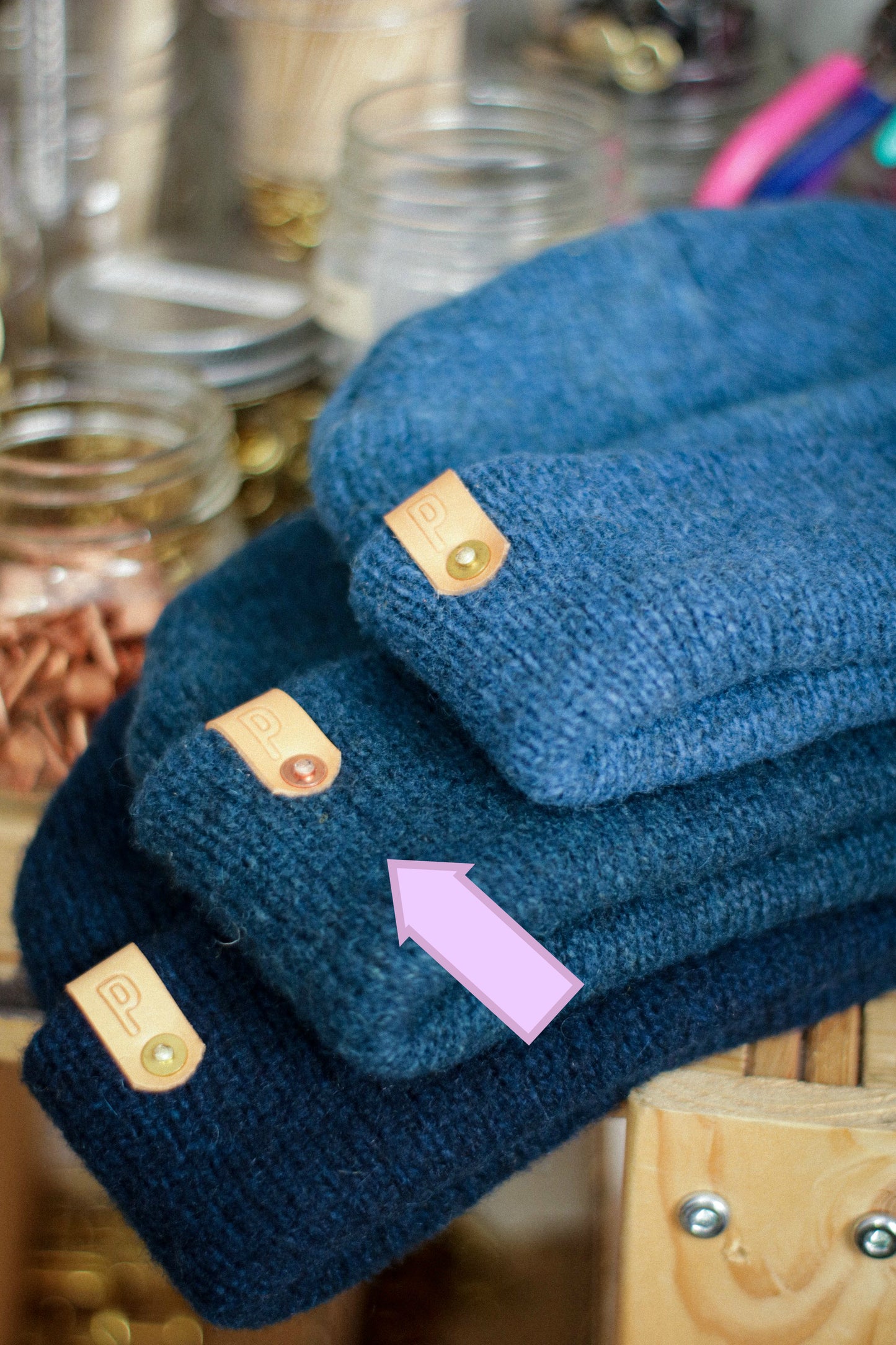 Wool Watch Cap | BLUE-ISH-GREEN-ISH INDIGO
